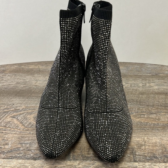 Torrid Stretch Knit Embellished Bootie 10WW - Picture 4 of 16